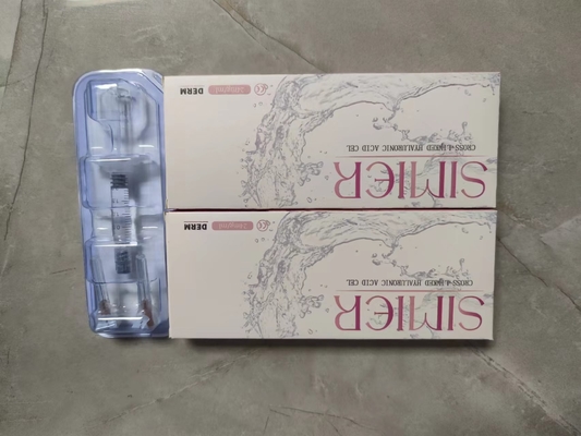 Przejrzysty wypełniacz skórny do ust i twarzy 24 mg/ ml